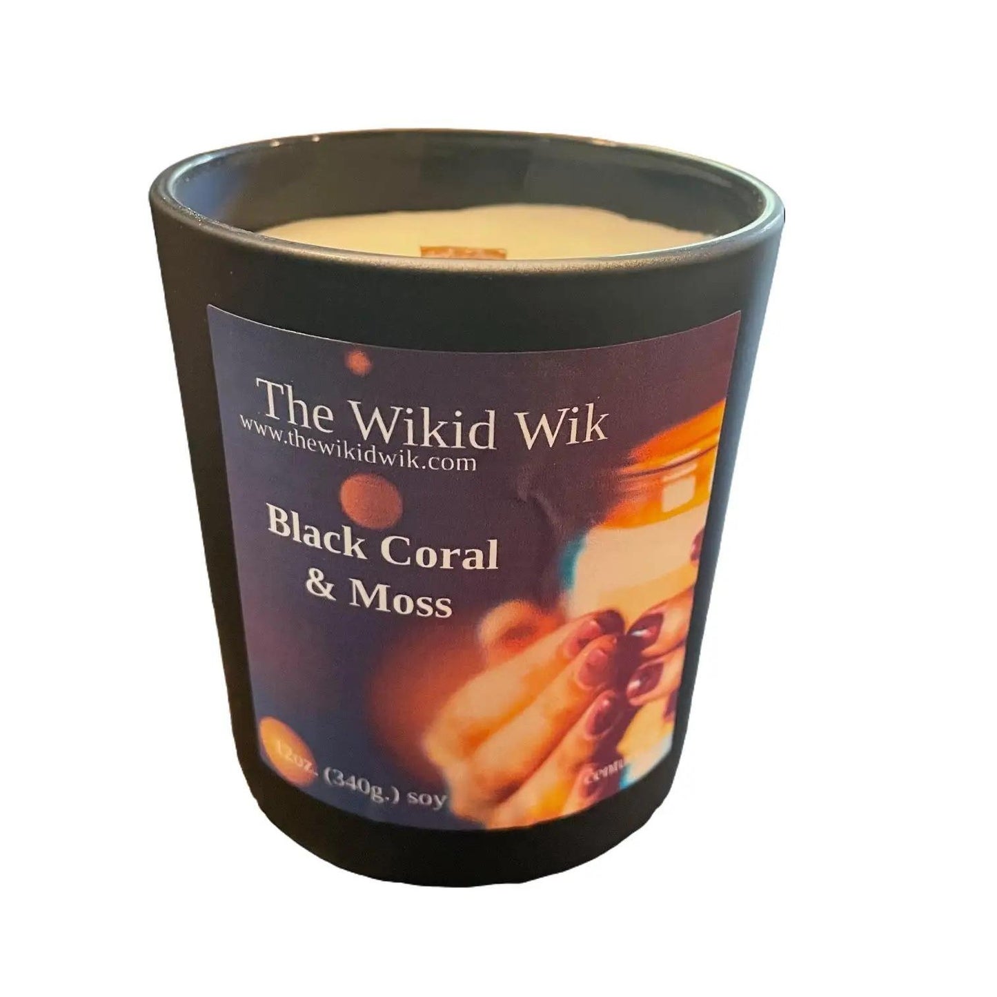 Black Coral & Moss - Wikid Chic Scented Candle (NEW)