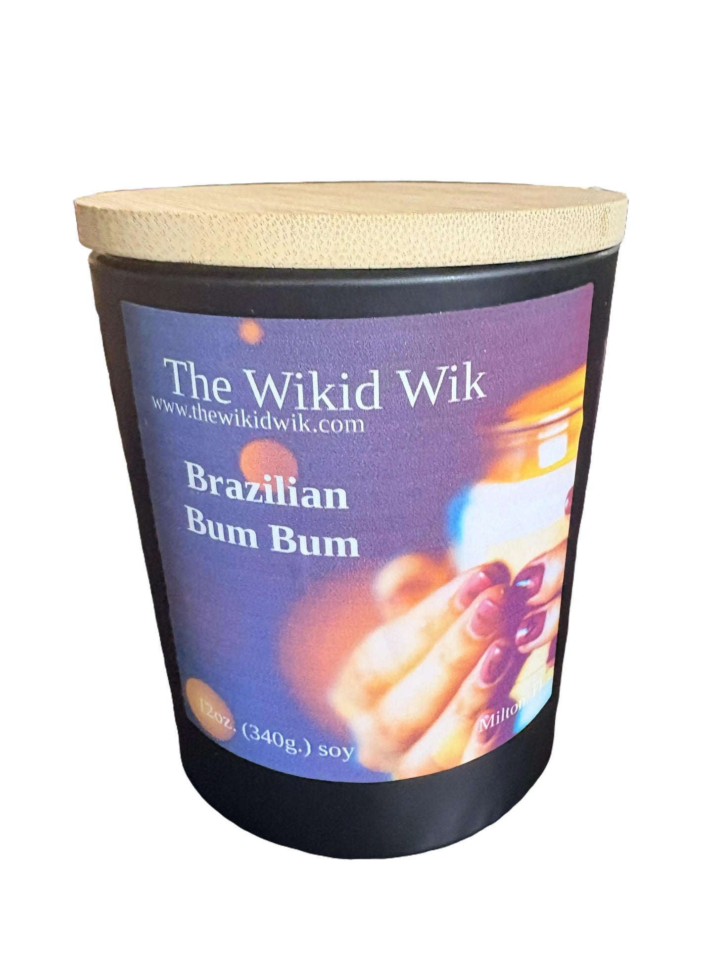 Brazilian Bum Bum - Scented Soy Candle (NEW)...Warm, sweet, and irresistible — like sun-kissed skin and tropical luxury.