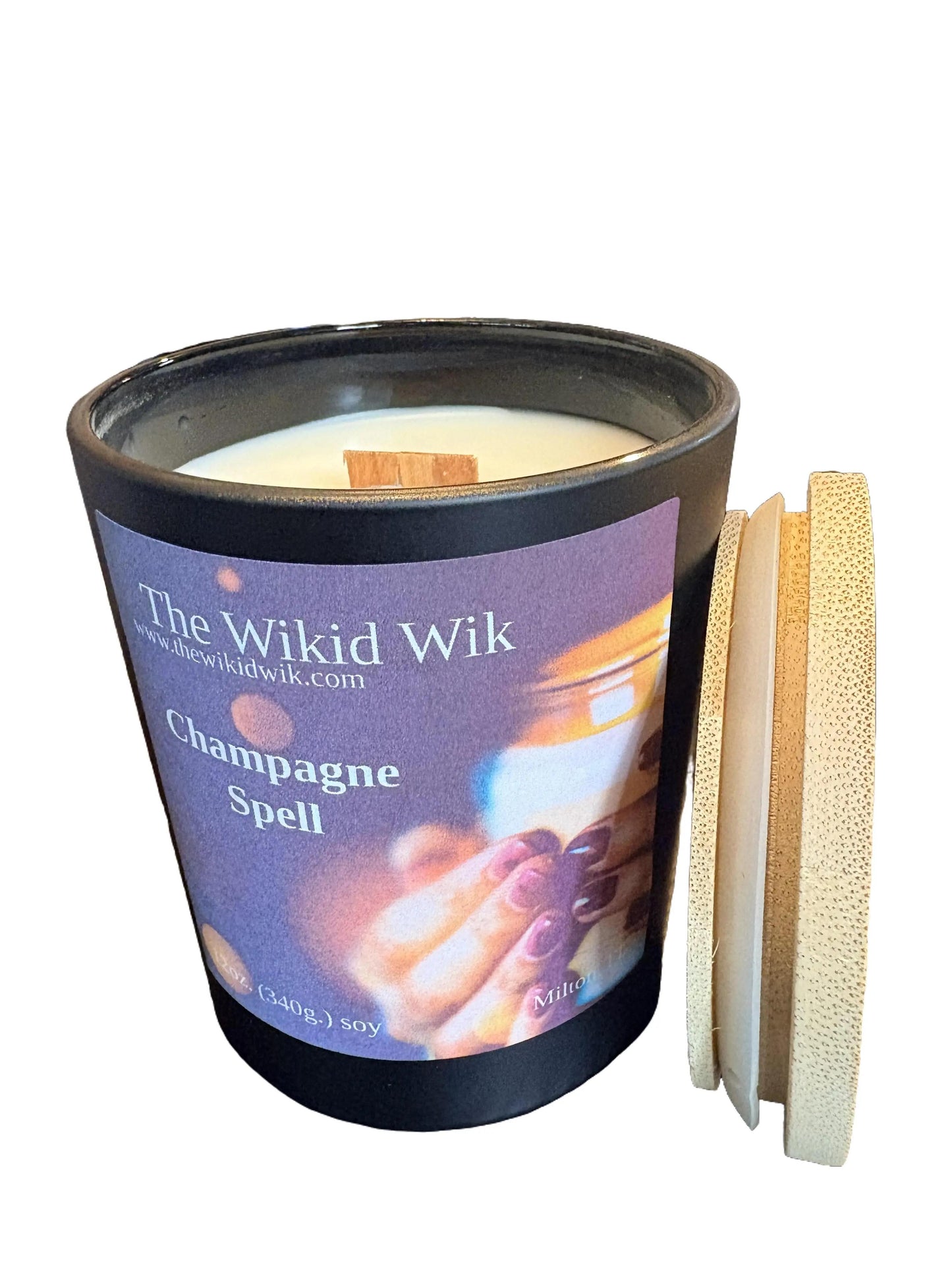 Champagne Spell - Scented Soy Candle (NEW)...Sparkling, enchanting, and irresistibly alluring — like a little bit of magic poured into every celebration.