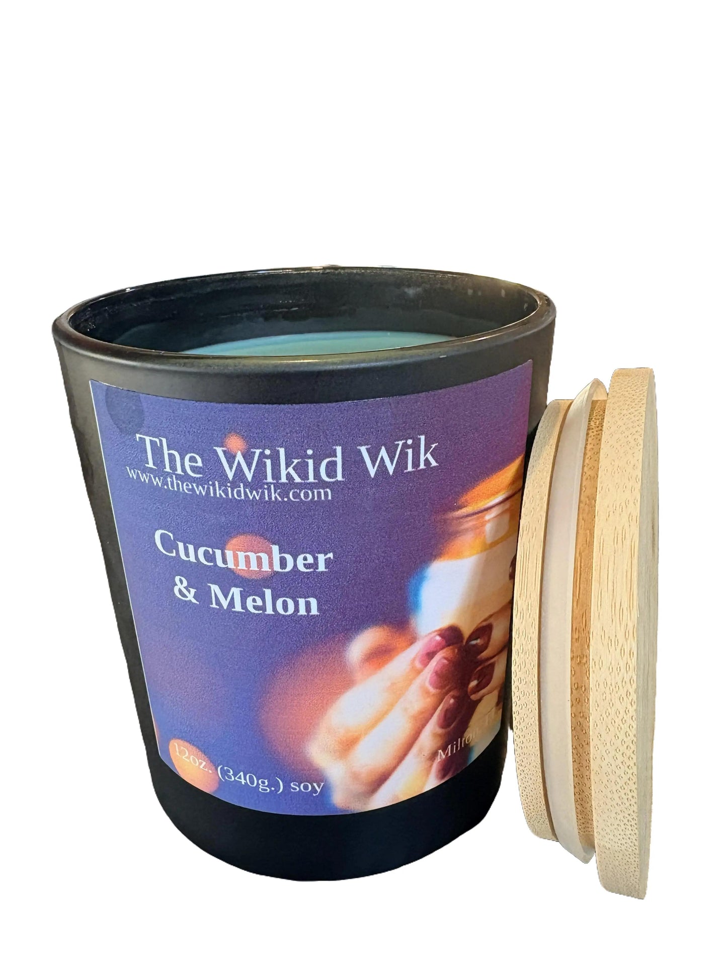 Cucumber & Melon - Scented Soy Candle (NEW)...Fresh, crisp, and effortlessly clean — like cool cucumber and ripe melon on a sunny day.