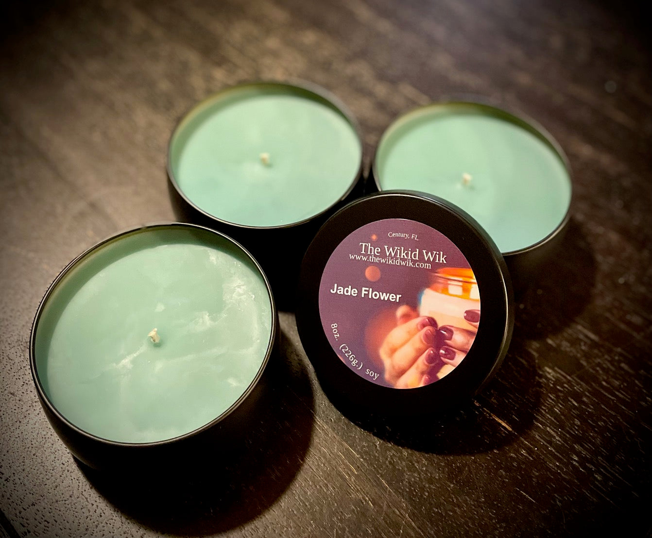 Jade Flower - Scented Candle