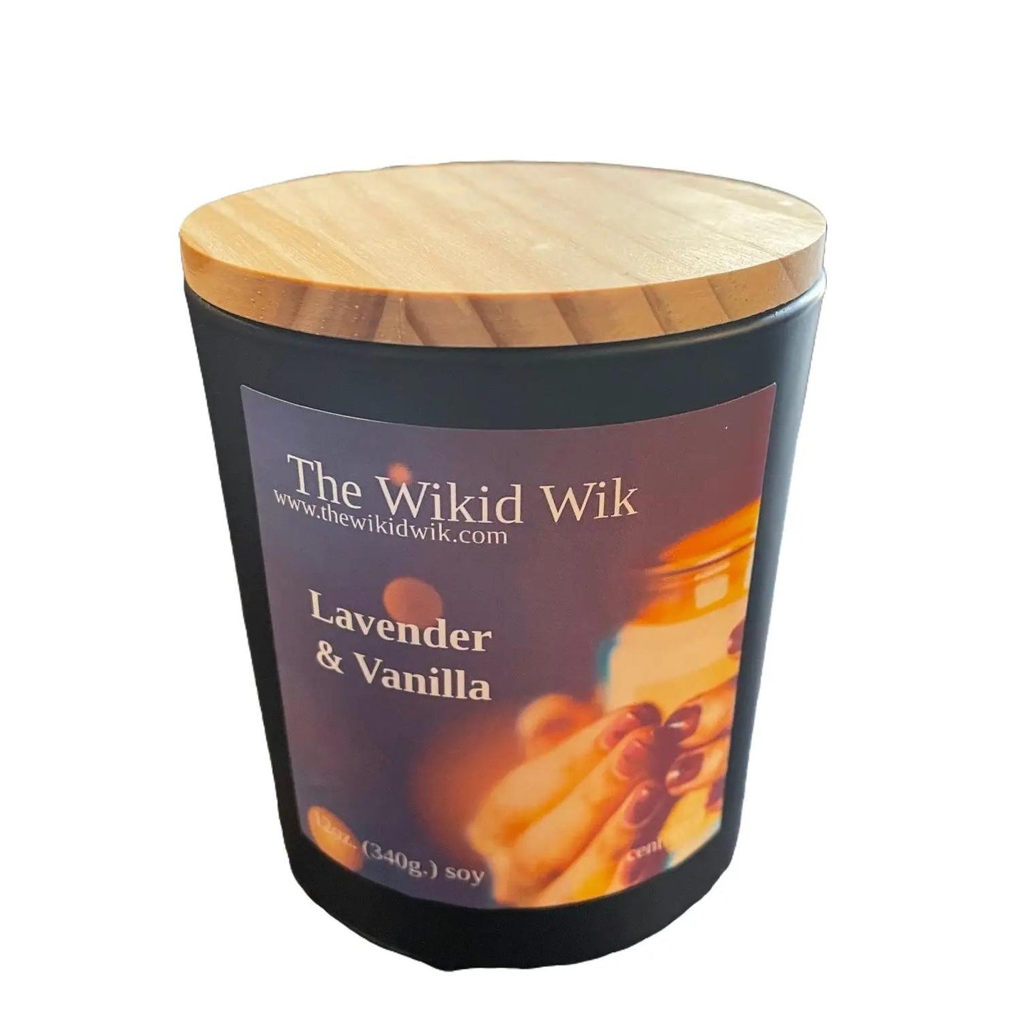 Lavender & Vanilla - Scented Soy Candle (NEW)