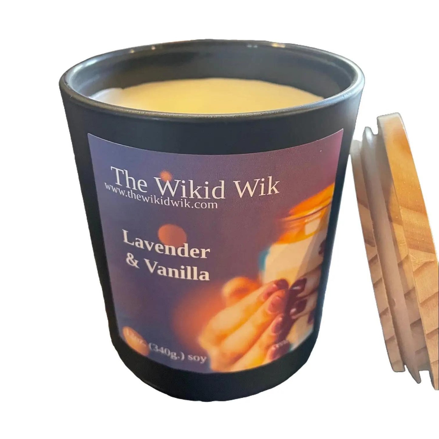 Lavender & Vanilla - Scented Soy Candle (NEW)