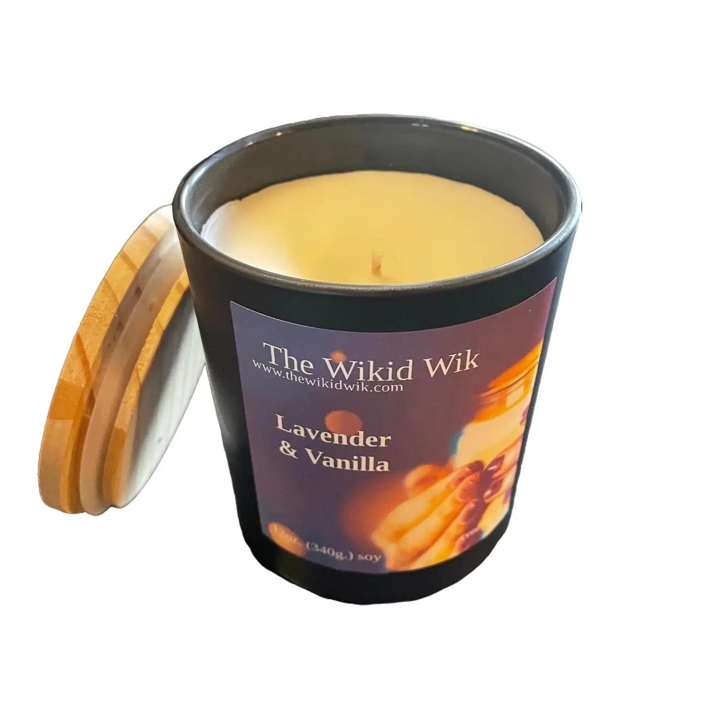 Lavender & Vanilla - Scented Soy Candle (NEW)