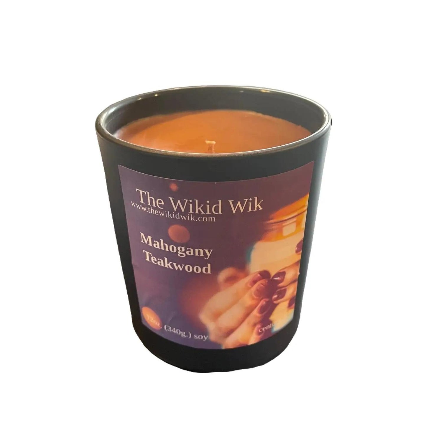 Mahogany Teakwood - Scented Soy Candle (NEW)