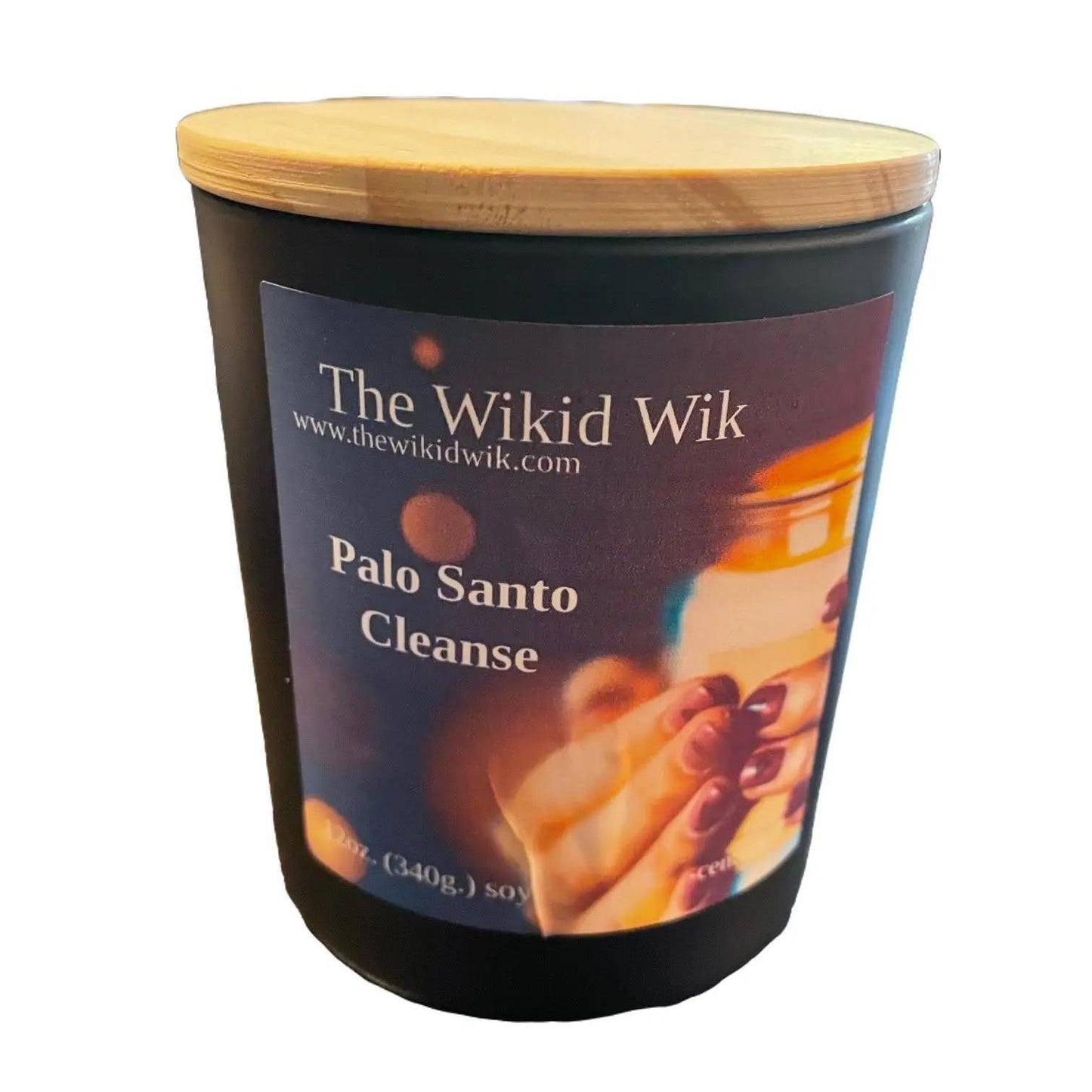 Palo Santo Cleanse - Scented Soy Candle - (NEW)...Warm, grounding, and cleansing — like resetting the energy in your space.