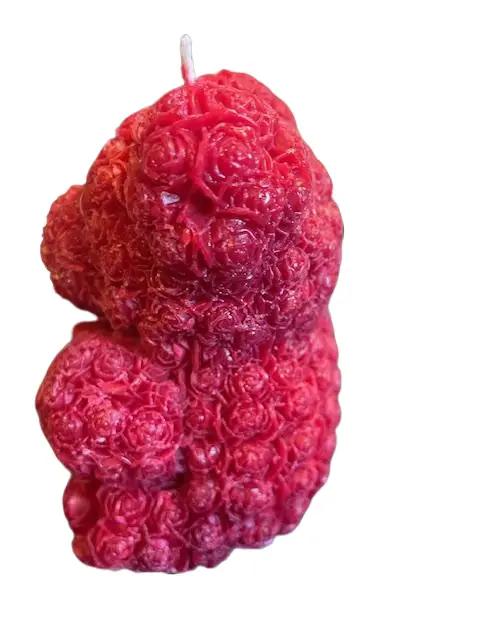 Valentines Teddy Bear - Hot Tamales (hot cinnamon) (Red) (NEW)