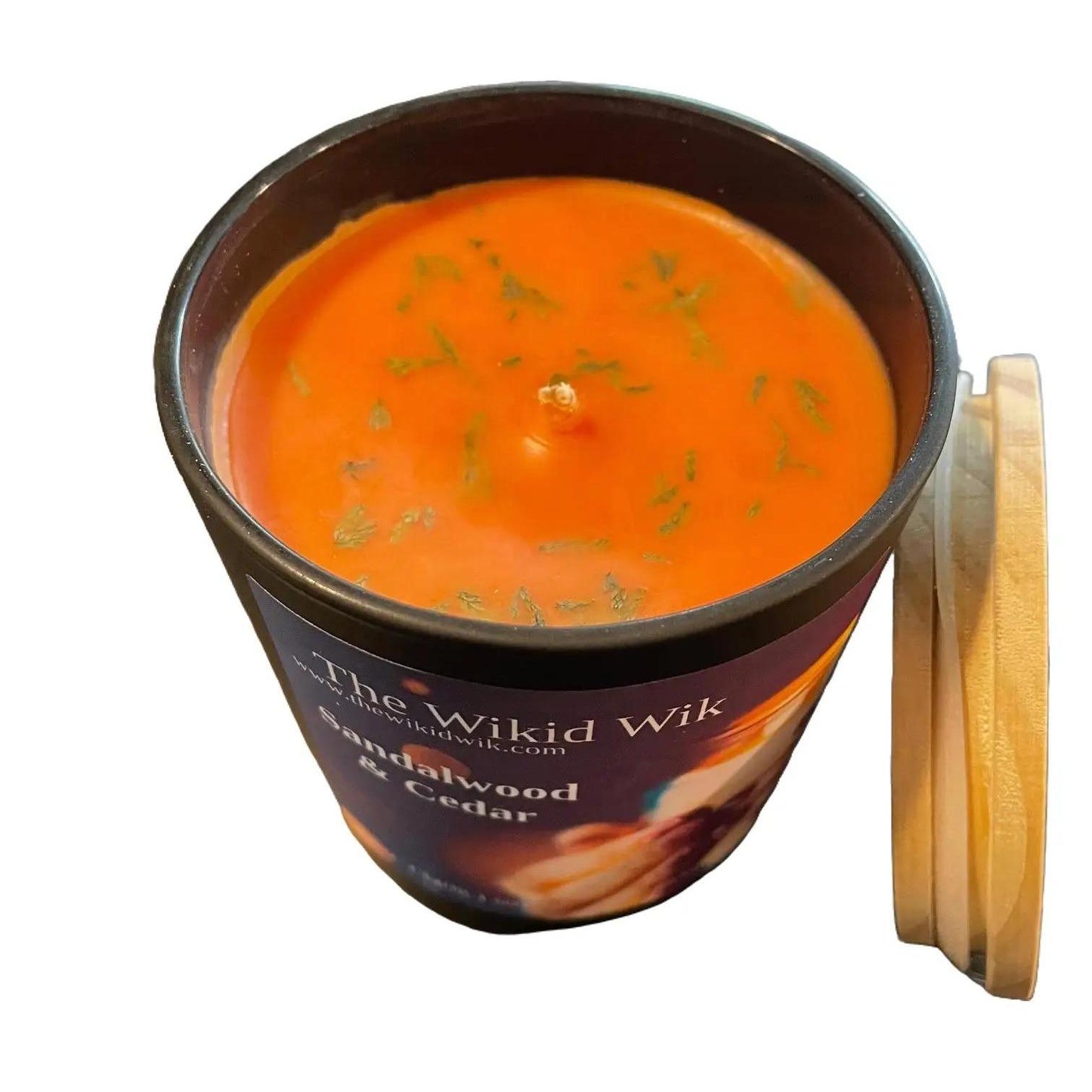 Sandalwood & Cedar - Scented Soy Candle (NEW)