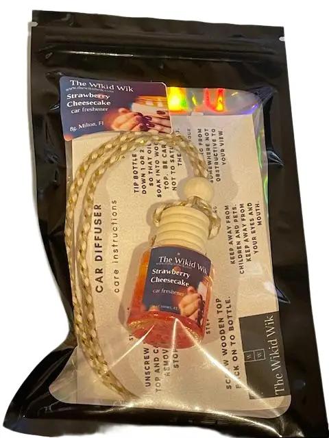 Strawberry Cheesecake - Car Freshener/Diffuser (NEW)...Sweet, creamy, and downright delicious — like strawberry cheesecake on the go.