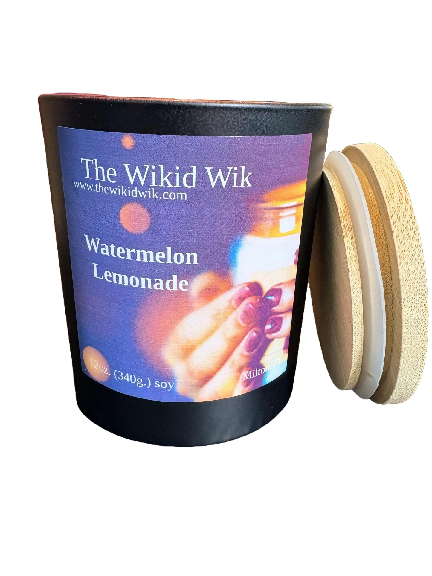 Watermelon Lemonade - Scented Soy Candle (NEW)...Bright, juicy, and refreshing — like a cold glass of watermelon lemonade on a hot day.