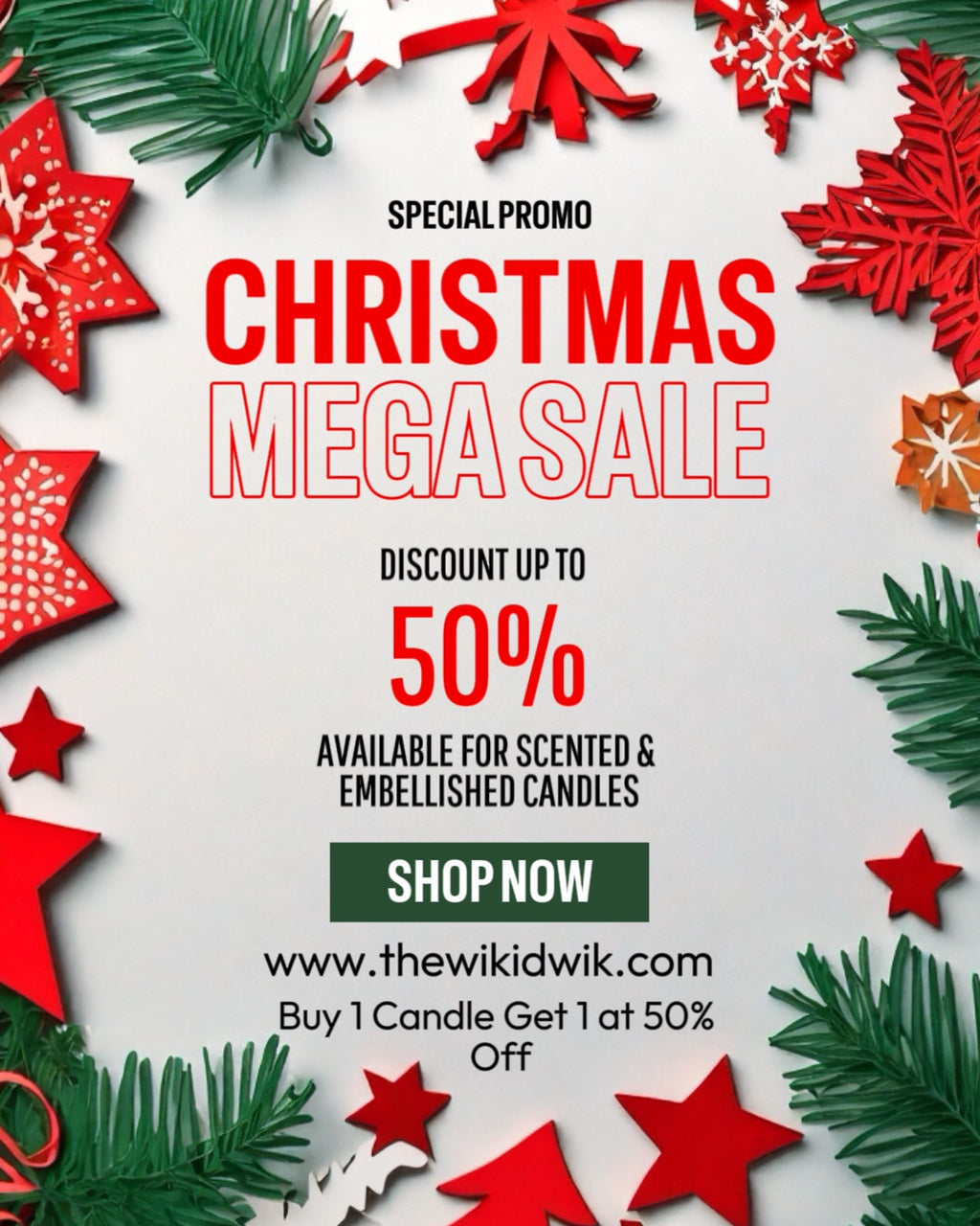 Xmas Mega Sale Happening