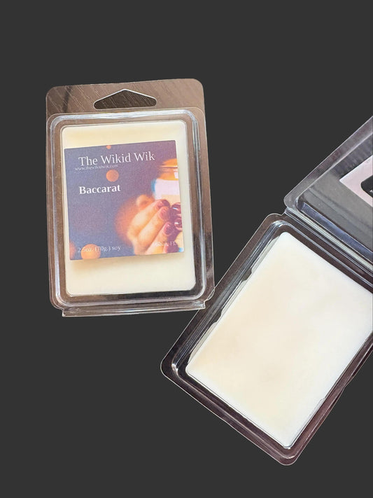 Baccarat - Wax Melts...Rich, elegant, and undeniably luxurious — like stepping into a high-end space with warmth and depth.