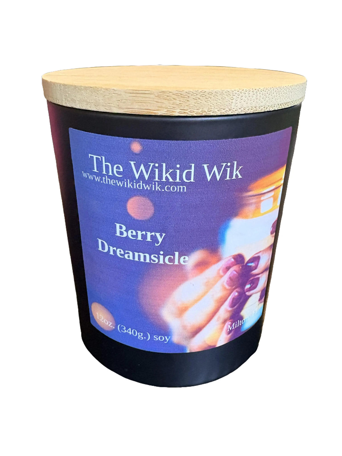 Berry Dreamsicle - Soy Scented Candle...Sweet, creamy, and dreamy — like a fruity popsicle swirled with vanilla cream.
