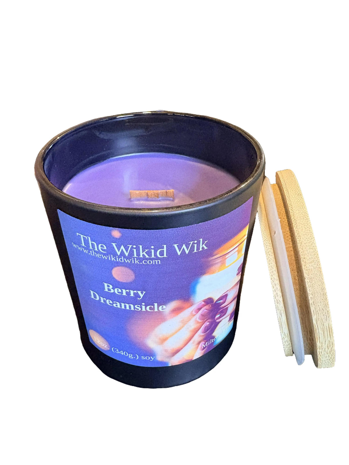 Berry Dreamsicle - Soy Scented Candle...Sweet, creamy, and dreamy — like a fruity popsicle swirled with vanilla cream.