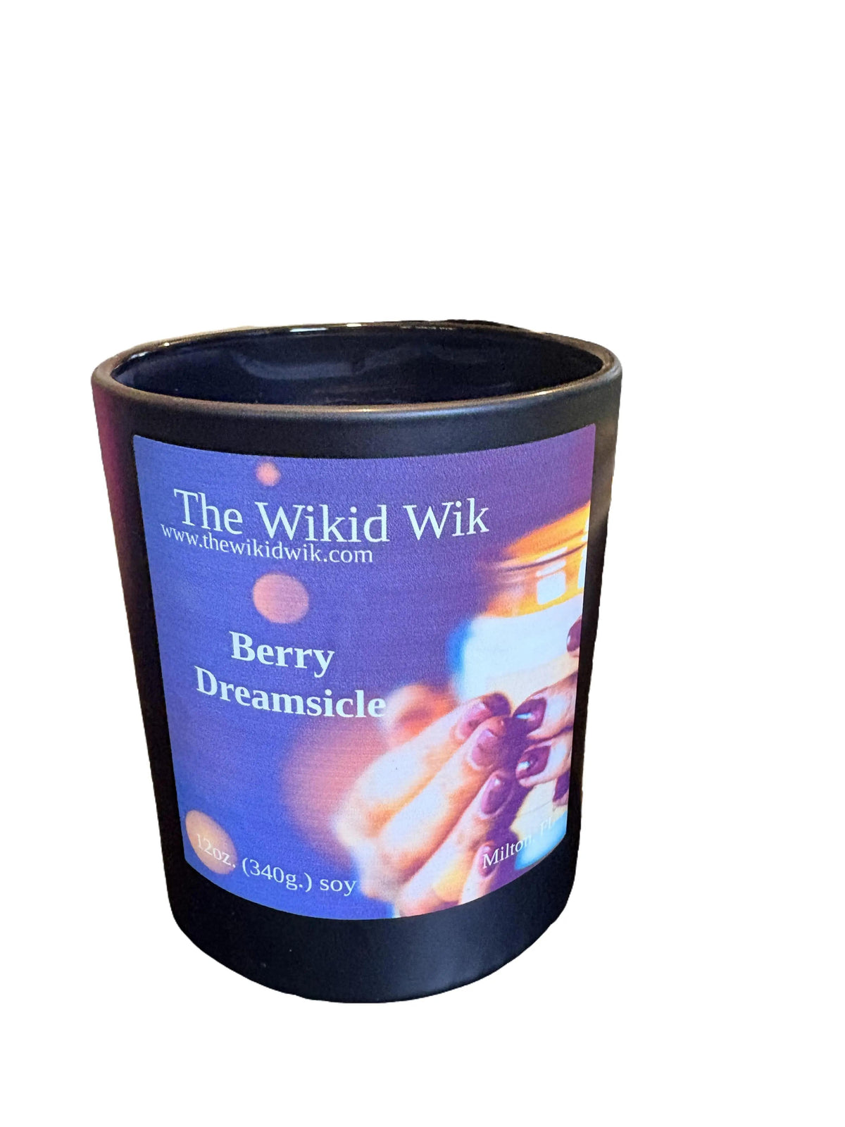 Berry Dreamsicle - Soy Scented Candle...Sweet, creamy, and dreamy — like a fruity popsicle swirled with vanilla cream.
