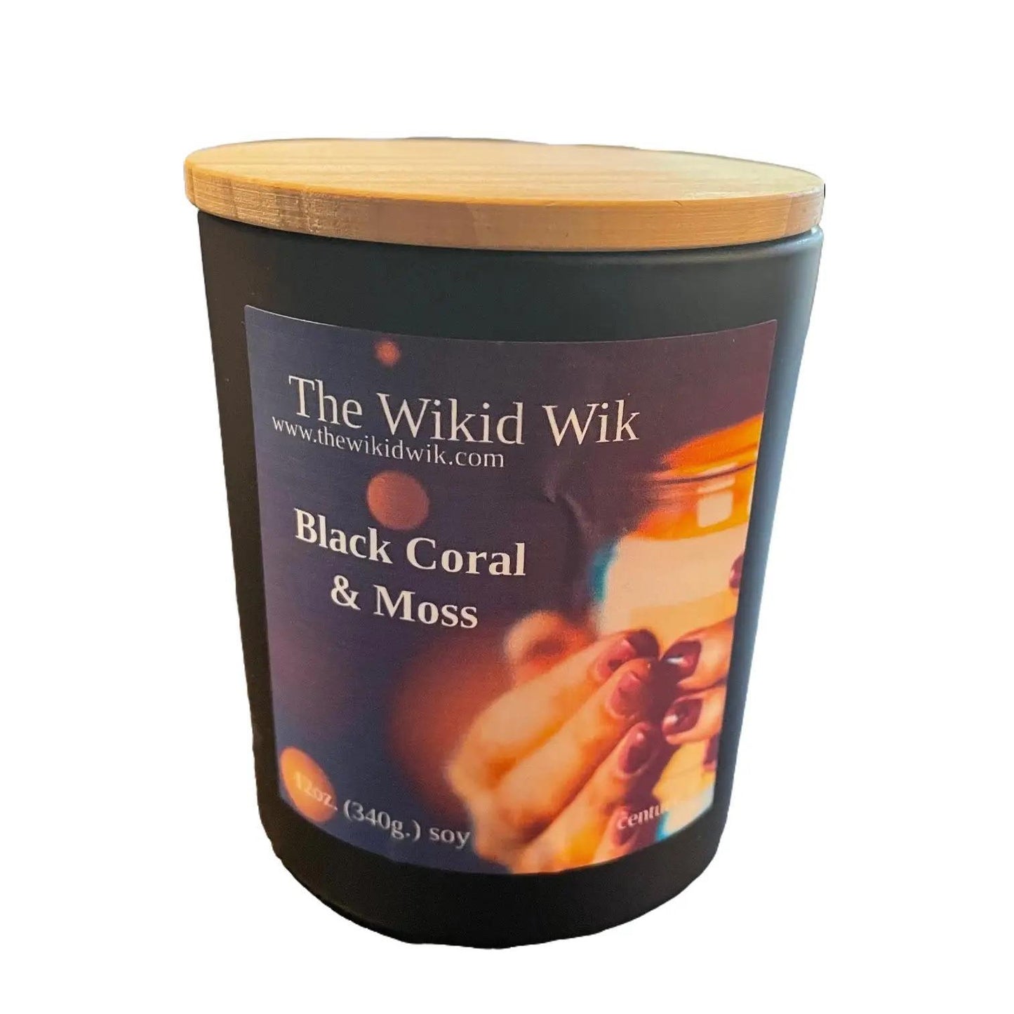 Black Coral & Moss - Wikid Chic Scented Candle (NEW)