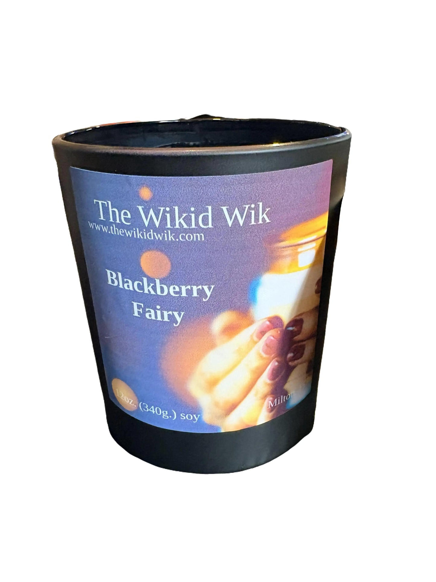 Blackberry Fairy - Scented Soy Candle (NEW)...Whimsical, juicy, and a little magical — like wandering through a blackberry forest at twilight