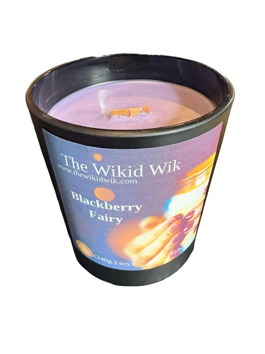 Blackberry Fairy - Scented Soy Candle (NEW)...Whimsical, juicy, and a little magical — like wandering through a blackberry forest at twilight