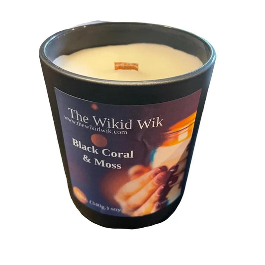 Black Coral & Moss - Wikid Chic Scented Candle (NEW)
