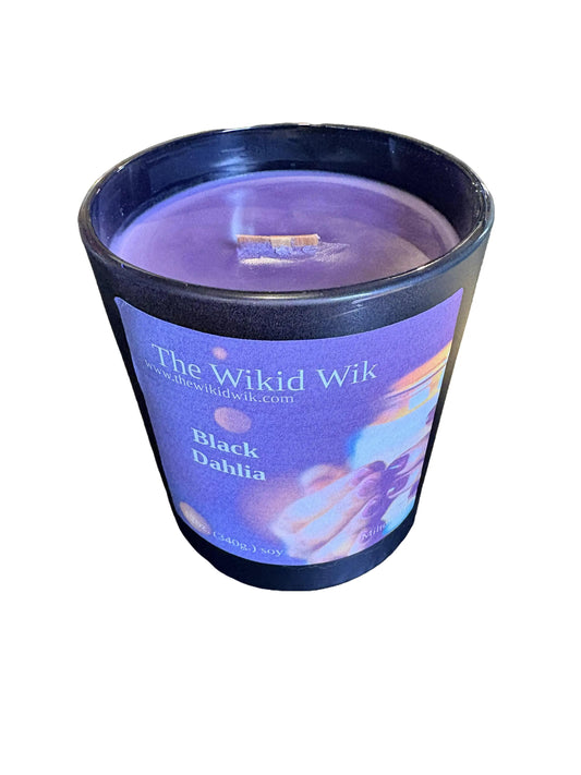 Black Dahlia - Scented Soy Candle (NEW)...Dark, elegant, and beautifully mysterious — like a rare bloom unfolding beneath the moonlight