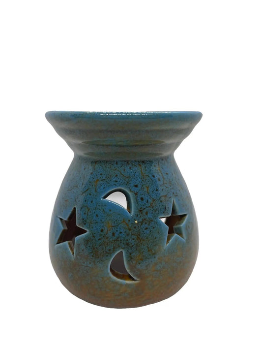 Moon & Stars Wax Melt Warmer - Blue (NEW)