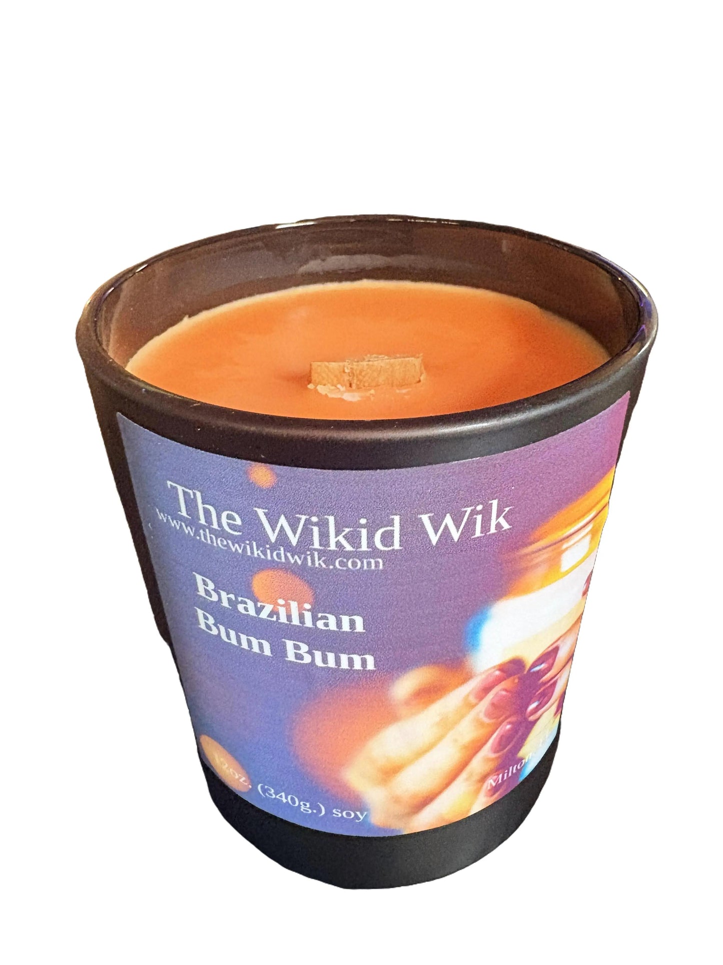 Brazilian Bum Bum - Scented Soy Candle (NEW)...Warm, sweet, and irresistible — like sun-kissed skin and tropical luxury.