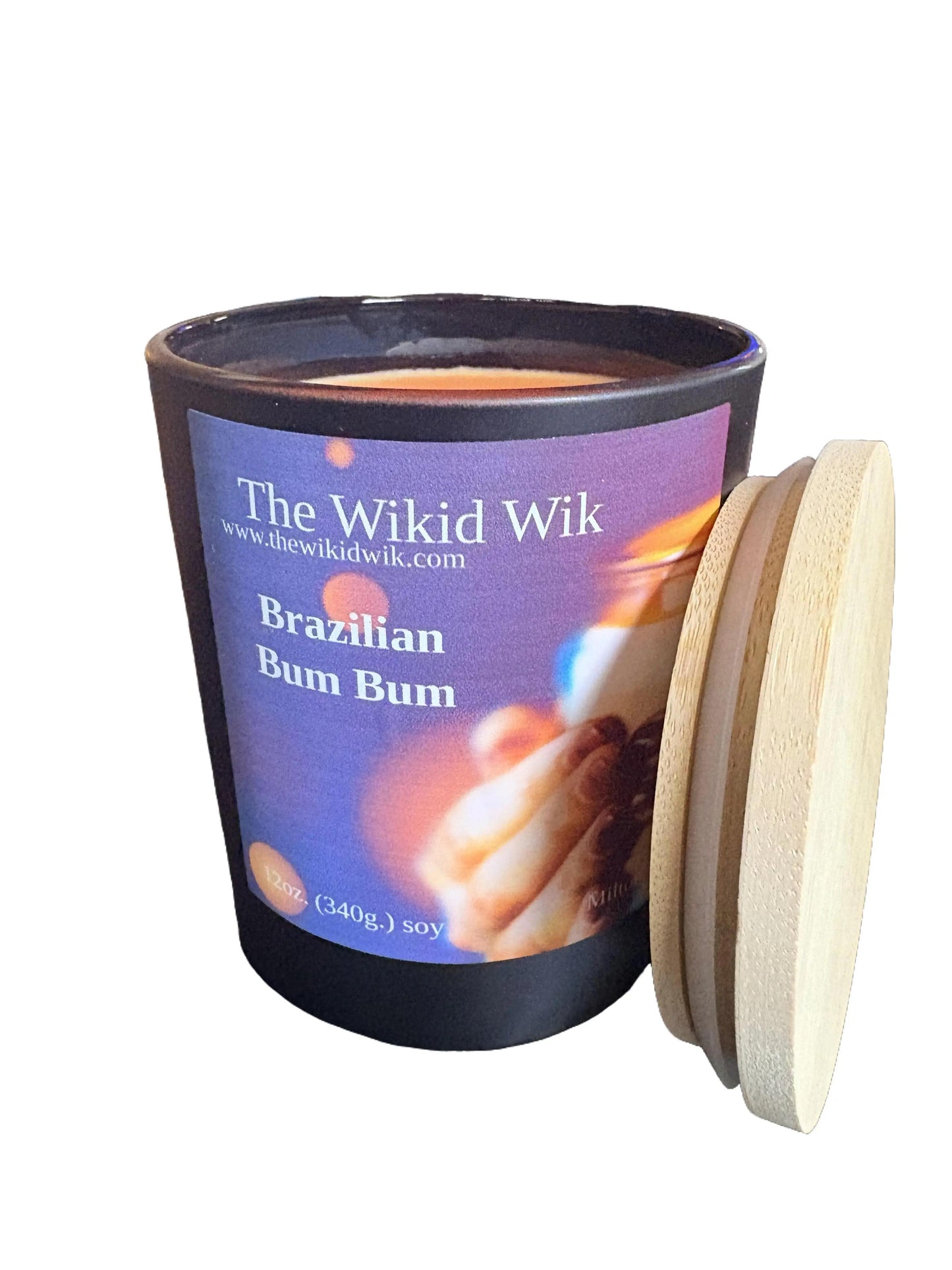 Brazilian Bum Bum - Scented Soy Candle (NEW)...Warm, sweet, and irresistible — like sun-kissed skin and tropical luxury.