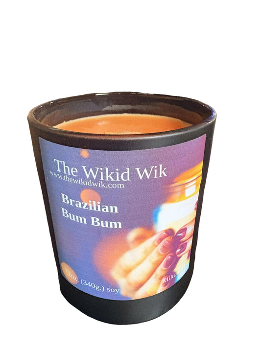 Brazilian Bum Bum - Scented Soy Candle (NEW)...Warm, sweet, and irresistible — like sun-kissed skin and tropical luxury.