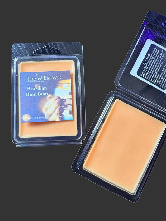 Brazilian Bum Bum - Wax Melts...Warm, sweet, and irresistible — like sun-kissed skin and tropical luxury.