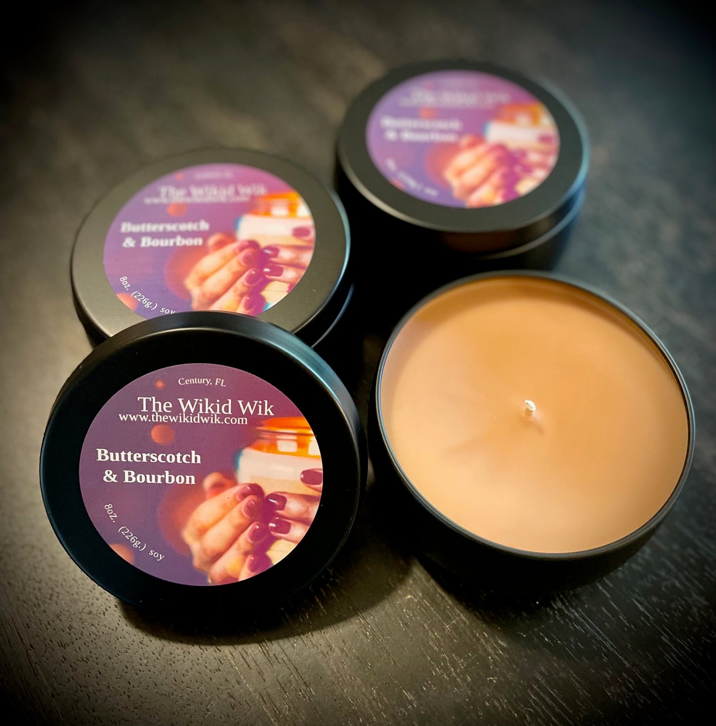 Butterscotch & Bourbon - Scented Candle (NEW)