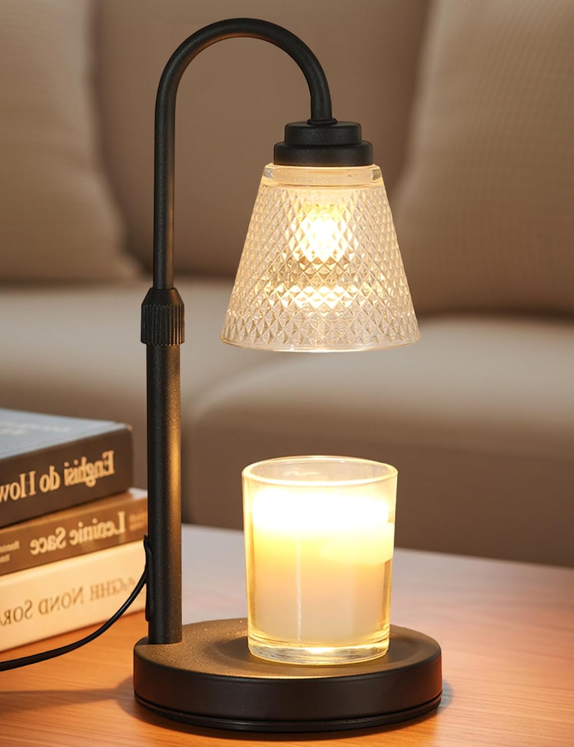 Candle Warmer Lamp with Timer Dimmer (NEW)...Safer, cleaner, and beautifully elevated — enjoy your candles without the flame.
