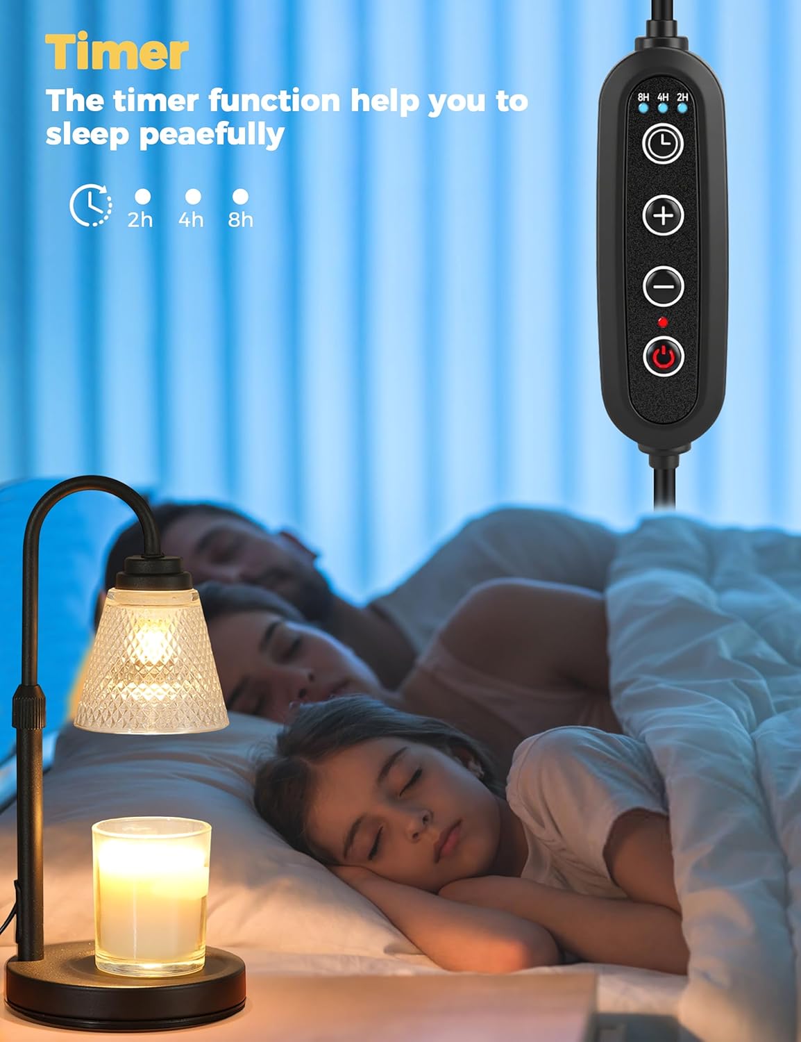 Candle Warmer Lamp with Timer Dimmer (NEW)...Safer, cleaner, and beautifully elevated — enjoy your candles without the flame.