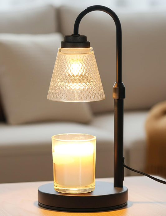 Candle Warmer Lamp with Timer Dimmer (NEW)...Safer, cleaner, and beautifully elevated — enjoy your candles without the flame.