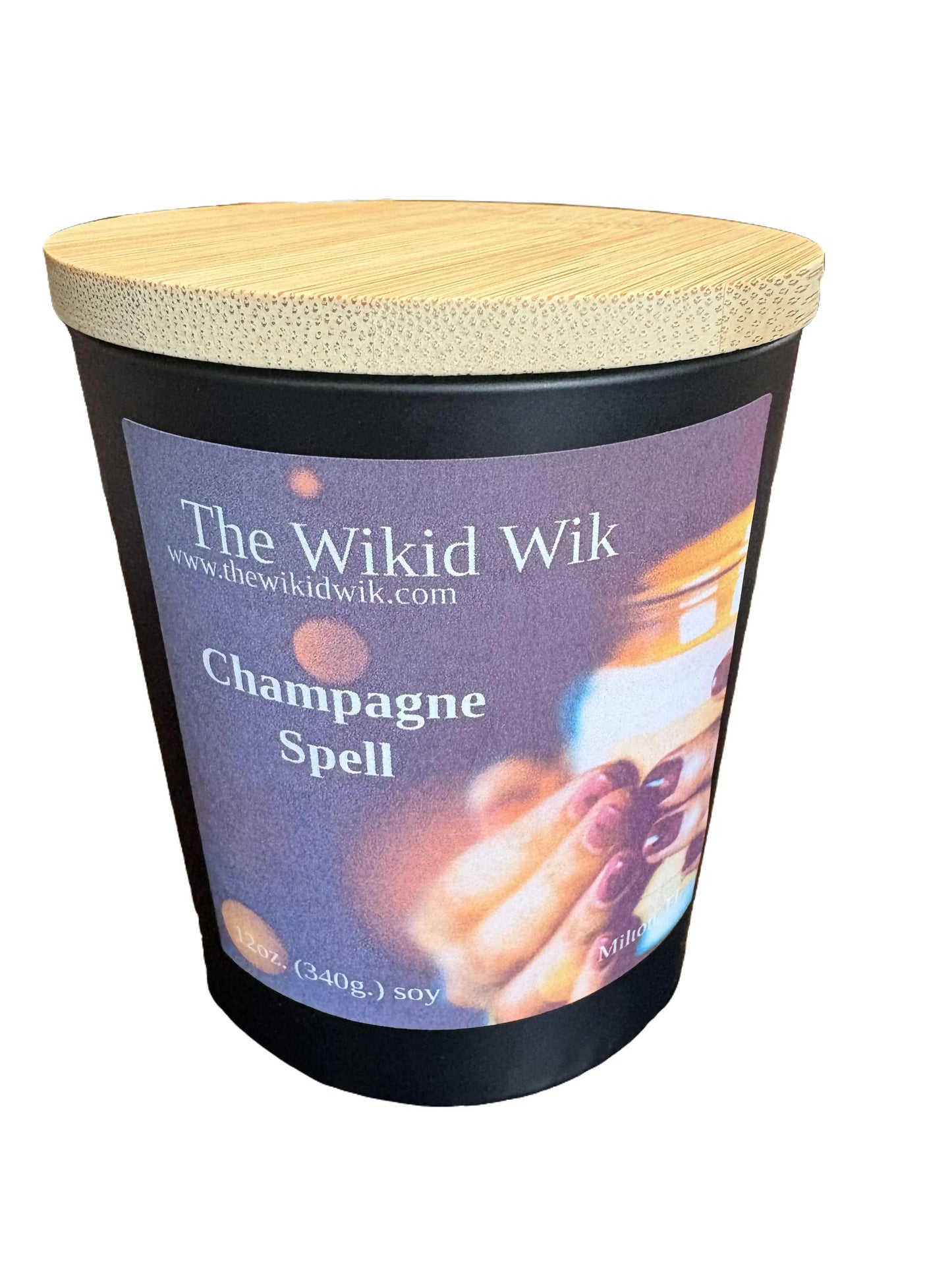 Champagne Spell - Scented Soy Candle (NEW)...Sparkling, enchanting, and irresistibly alluring — like a little bit of magic poured into every celebration.