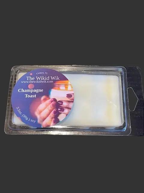 Champagne Toast - Wax Melts (NEW)...Bright, bubbly, and full of sparkle — like popping champagne to celebrate life’s little moments.