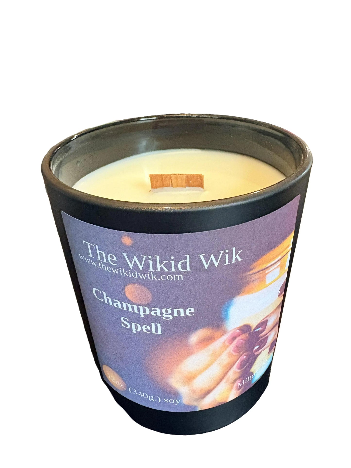 Champagne Spell - Scented Soy Candle (NEW)...Sparkling, enchanting, and irresistibly alluring — like a little bit of magic poured into every celebration.