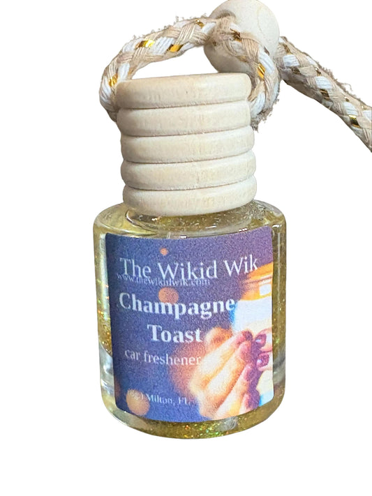 Champagne Toast - Car Freshener/Diffuser (NEW)...Bright, bubbly, and full of sparkle — like celebrating every drive with a pop of champagne.