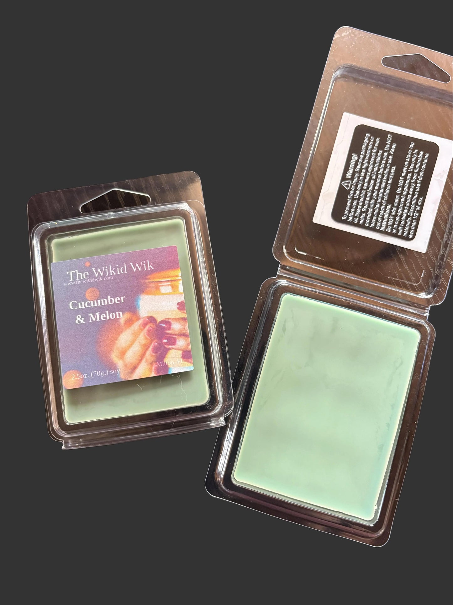 Cucumber & Melon - Soy Wax Melts (NEW)...Fresh, crisp, and effortlessly clean — like cool cucumber and ripe melon on a sunny day.