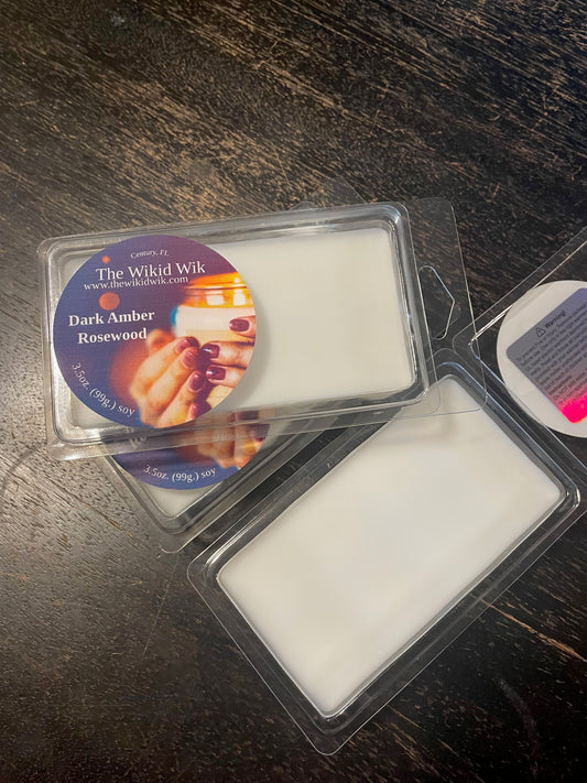 Dark Amber Rosewood - Soy Wax Melts (NEW)