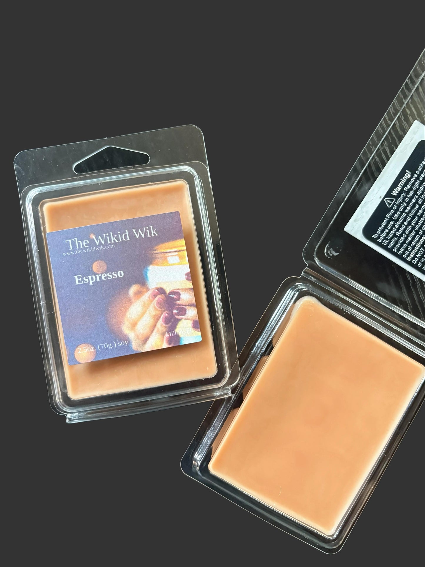 Espresso - Soy Wax Melts...Bold, rich, and energizing — like pulling a fresh shot of espresso in your favorite café.