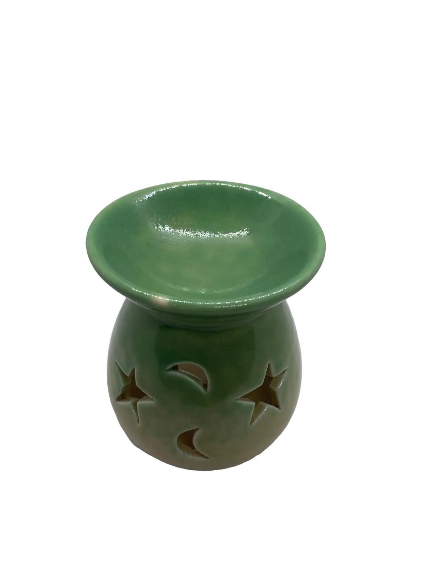 Moon & Stars Wax Melt Warmer - Green (NEW)