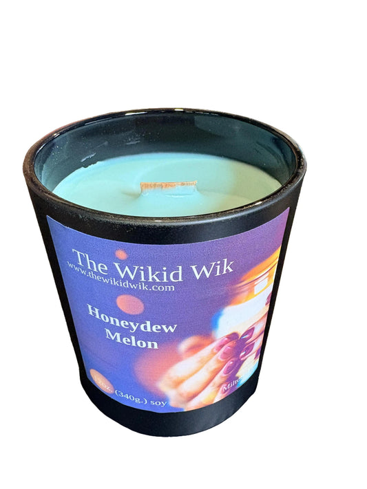 Honeydew Melon - Scented Soy Candle...Fresh, juicy, and lightly sweet — like biting into a perfectly ripe honeydew.