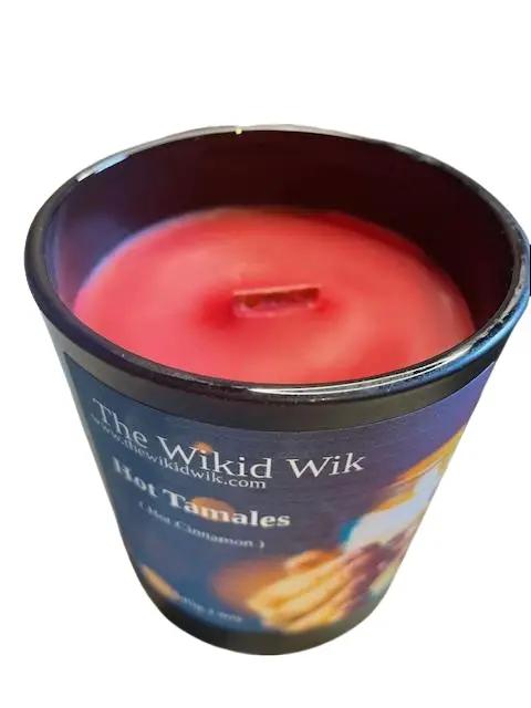 Hot Tamales (hot cinnamon) - Scented Soy Candle …Bold, warm, and unforgettable — like a burst of sweet cinnamon heat filling the room.