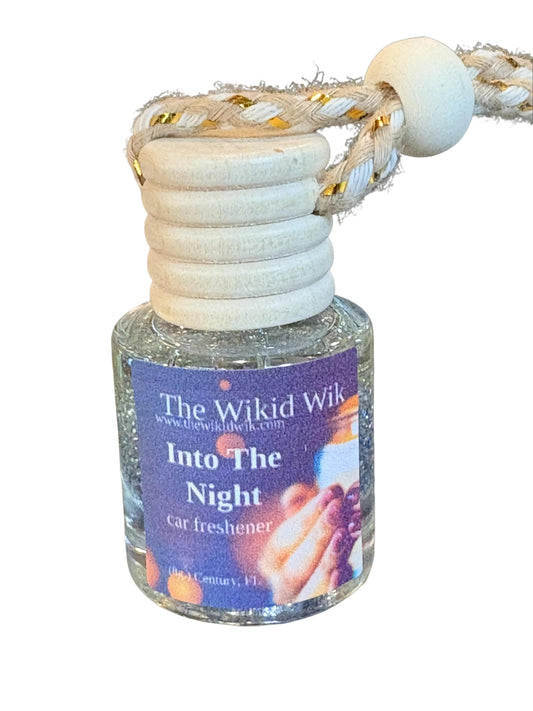 Into The Night - Car Freshener/Diffuser (NEW)...Dark, luxurious, and irresistibly captivating — like stepping into the night wrapped in warmth and mystery.