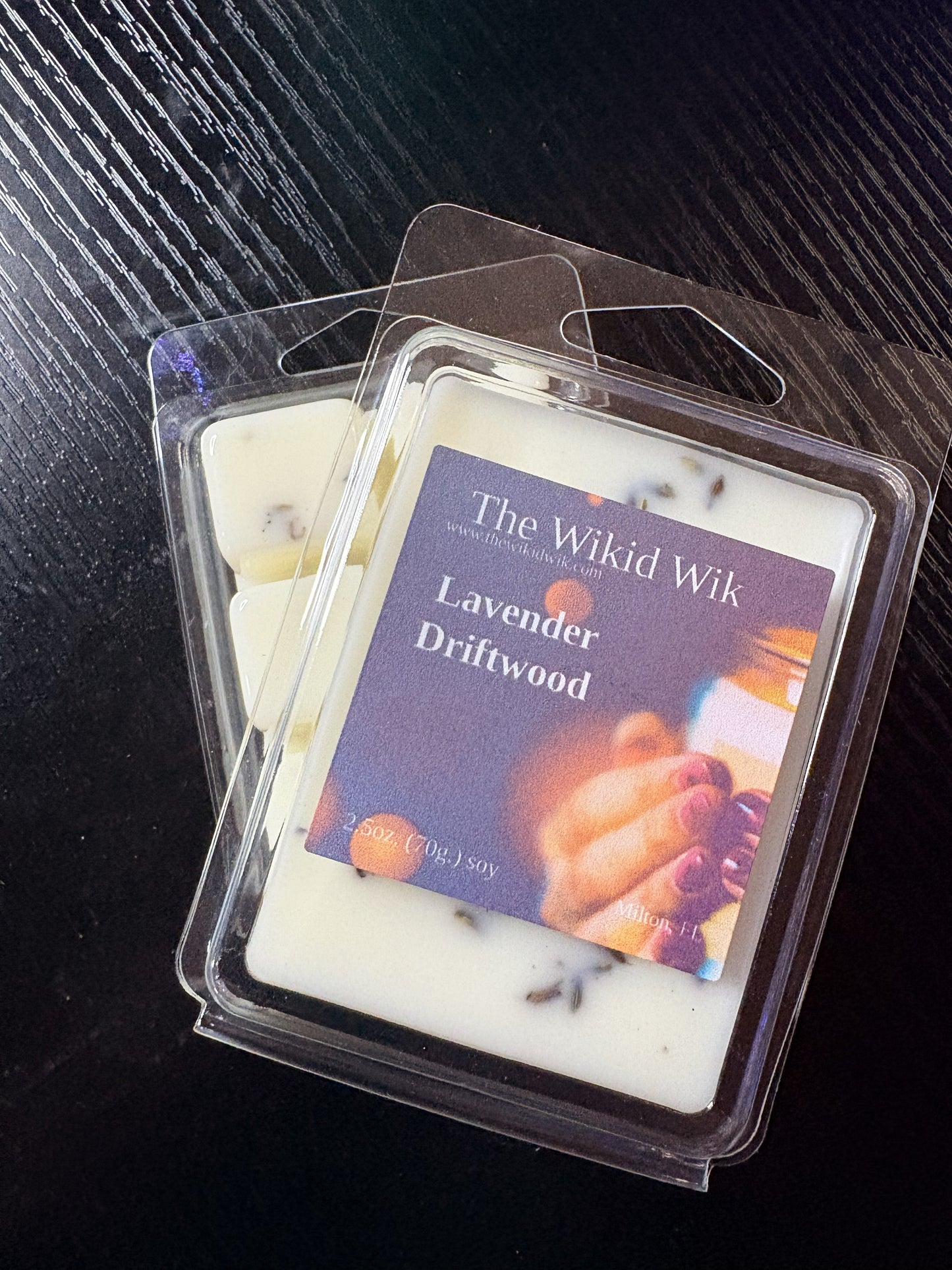 Lavender Driftwood - Wax Melts...Calming, airy, and grounding — like lavender carried on a soft ocean breeze.