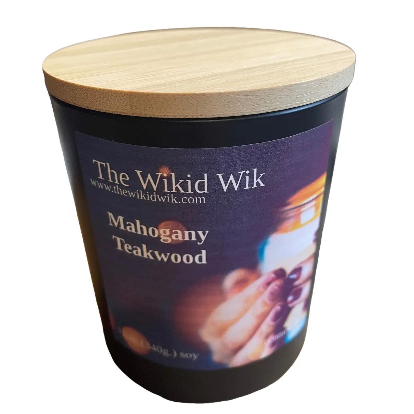 Mahogany Teakwood - Scented Soy Candle (NEW)