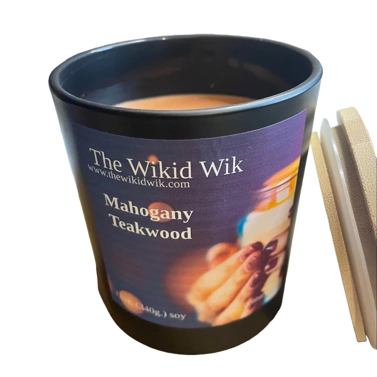 Mahogany Teakwood - Scented Soy Candle (NEW)