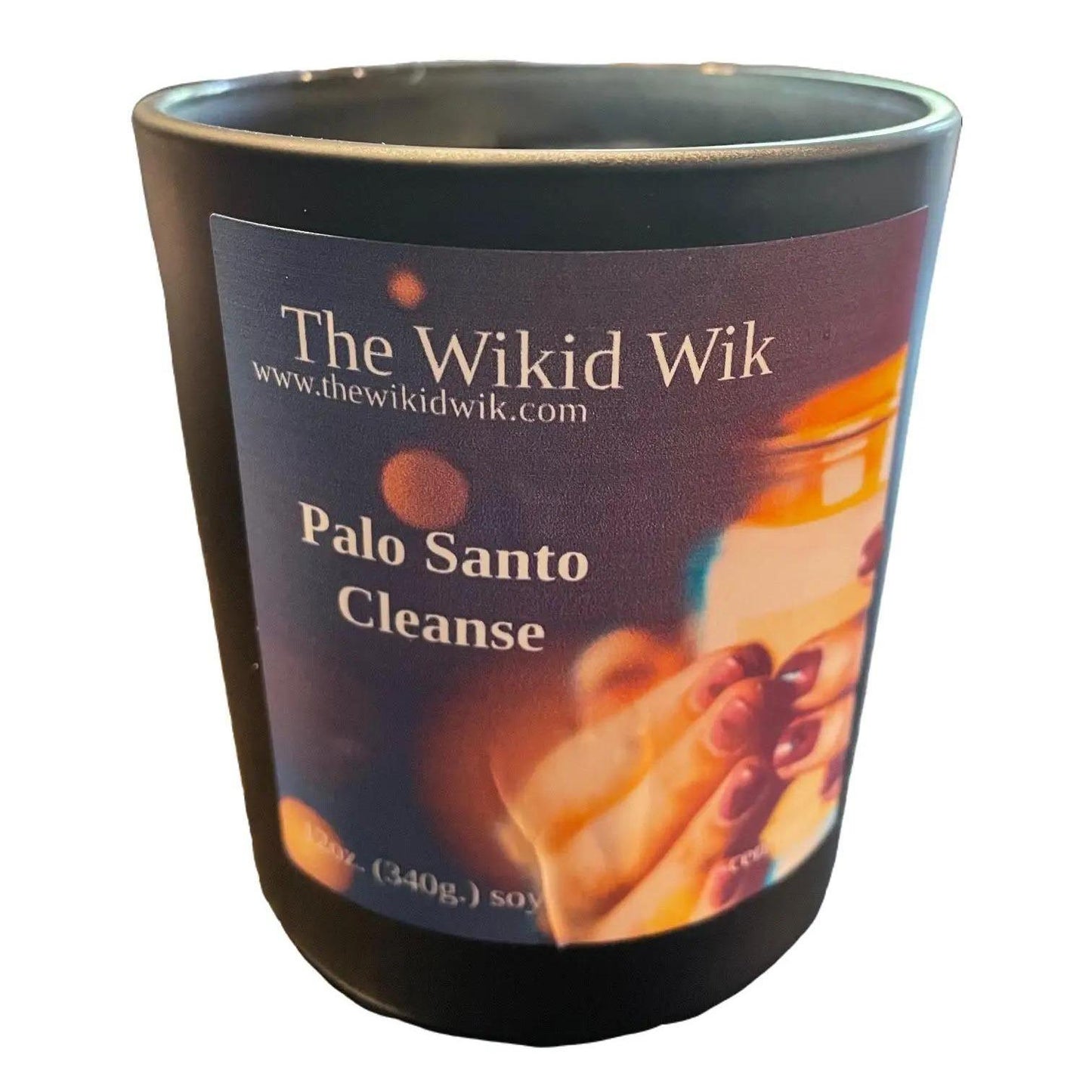 Palo Santo Cleanse - Scented Soy Candle - (NEW)...Warm, grounding, and cleansing — like resetting the energy in your space.