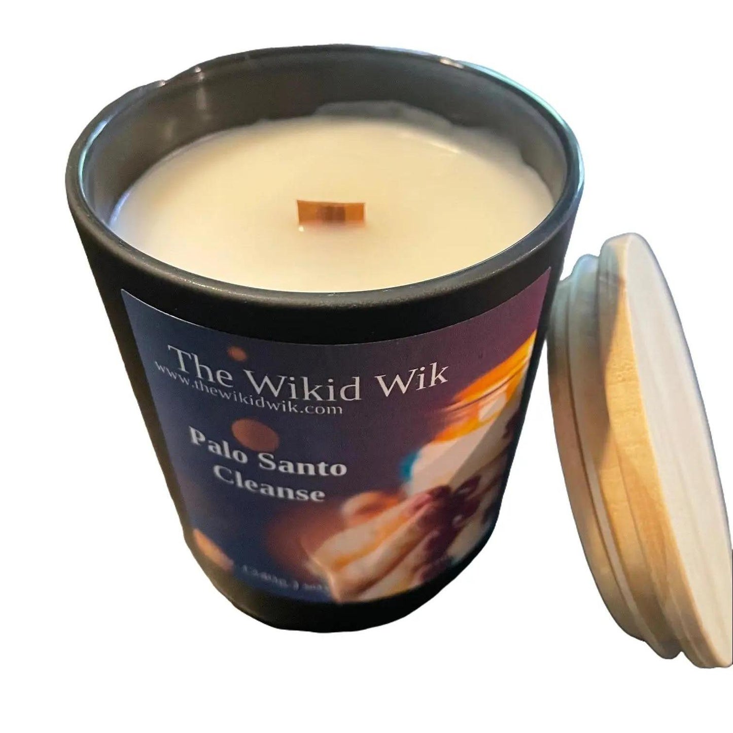 Palo Santo Cleanse - Scented Soy Candle - (NEW)...Warm, grounding, and cleansing — like resetting the energy in your space.