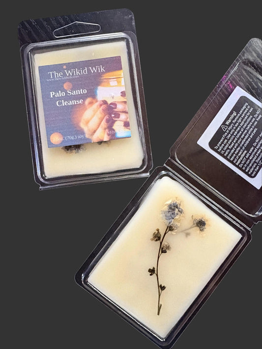 Palo Santo Cleanse-Wax Melts...Warm, grounding, and cleansing — like resetting the energy in your space.
